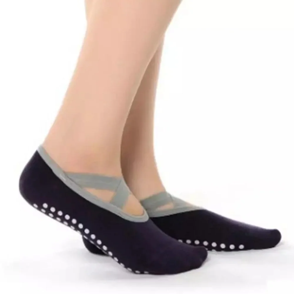Cotton Skid Free Yoga Socks Breathable